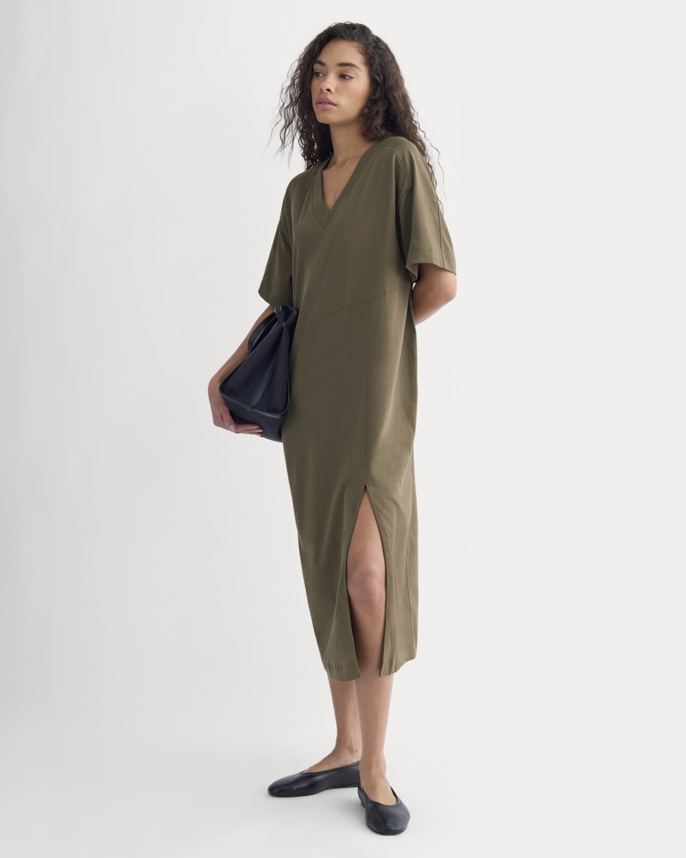 Weekend Tee Midi Dress | Beech