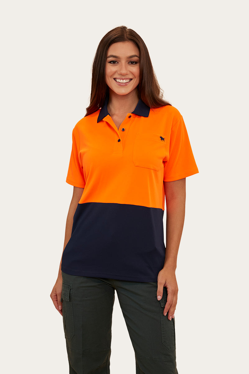 Tracks Womens Hi-Vis Polo