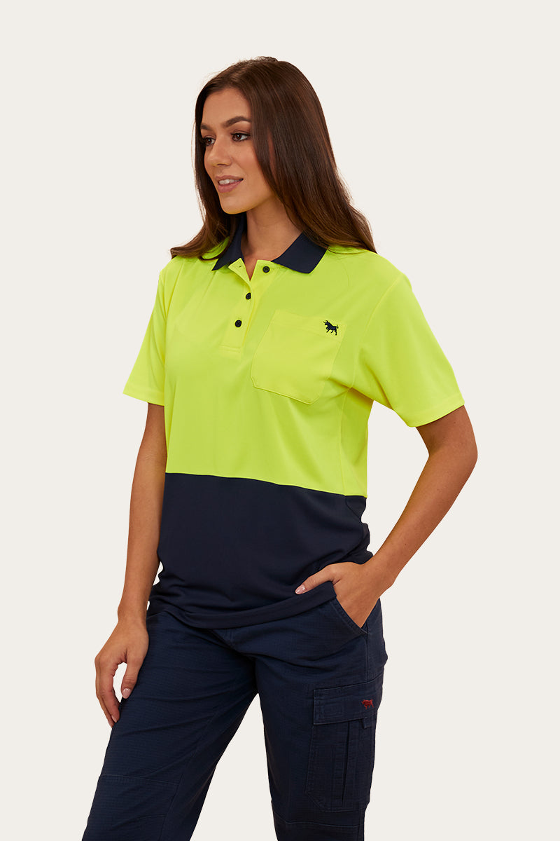 Tracks Womens Hi-Vis Polo