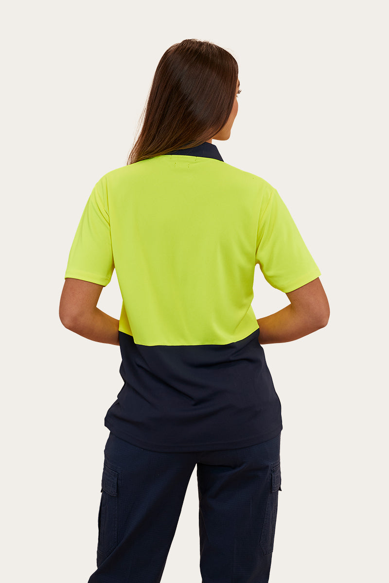 Tracks Womens Hi-Vis Polo