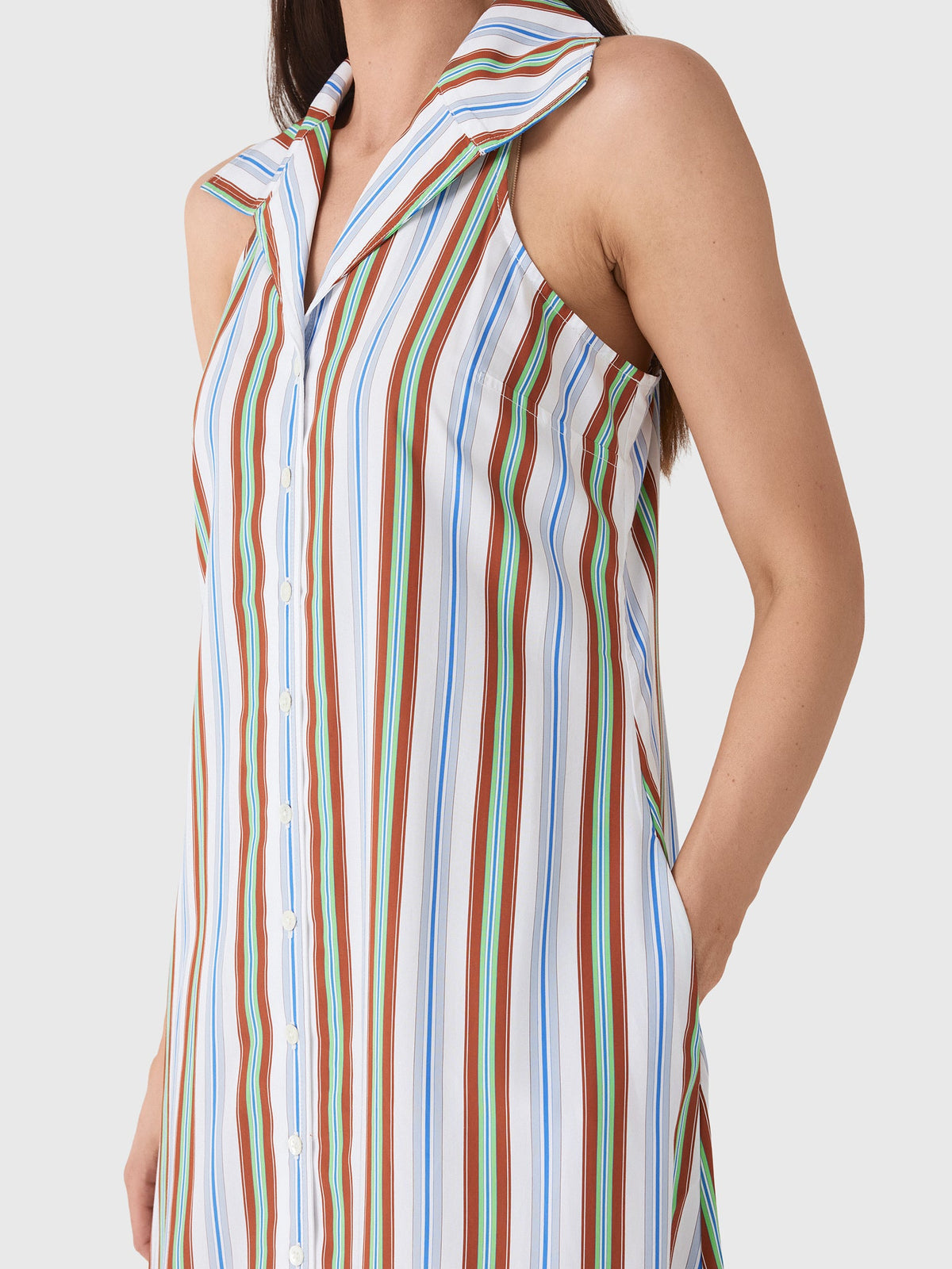 Rosie Assoulin Women's Take It or Sleeveless Dress