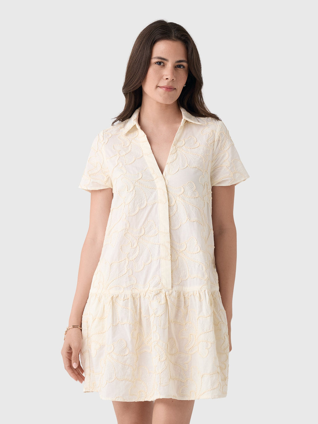 Brochu Walker Women's The Antibes Embroidered Dress