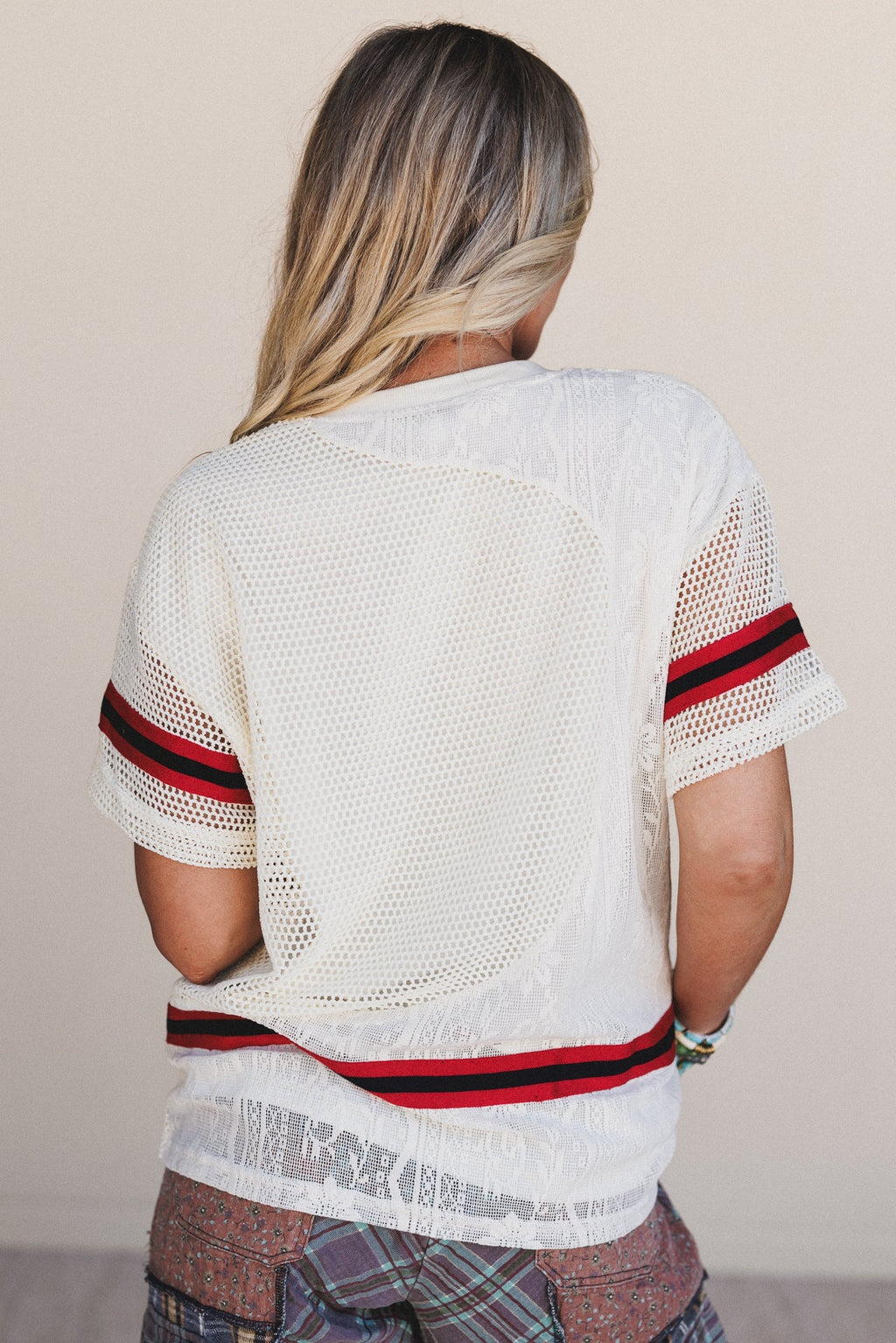 Varsity Bound Top - Ivory