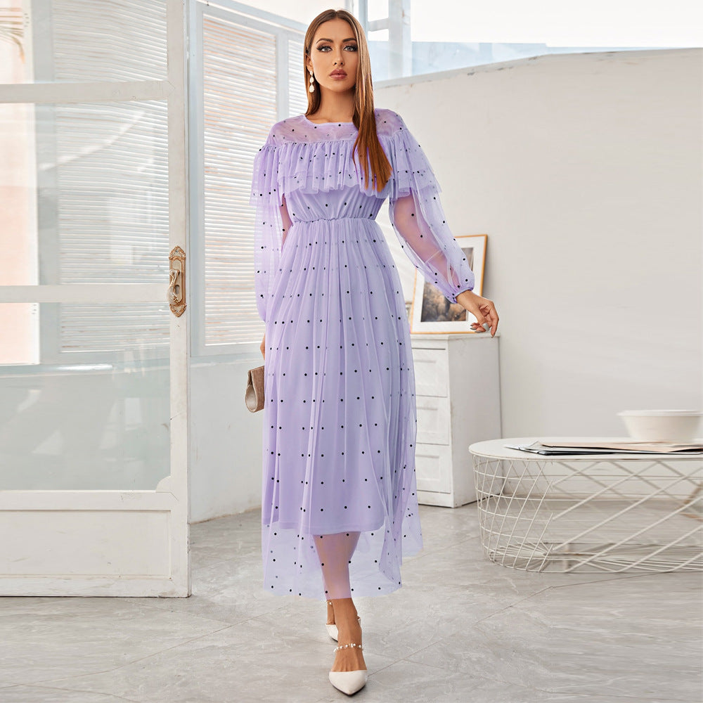Fashionable Elegant Mesh Dress