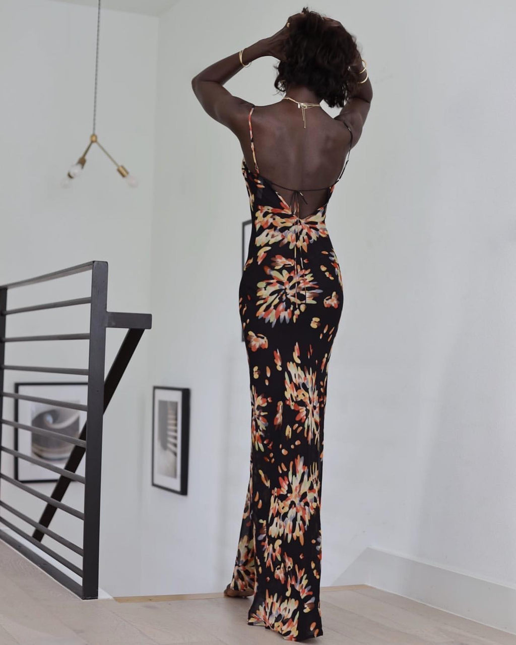 Arya long dress