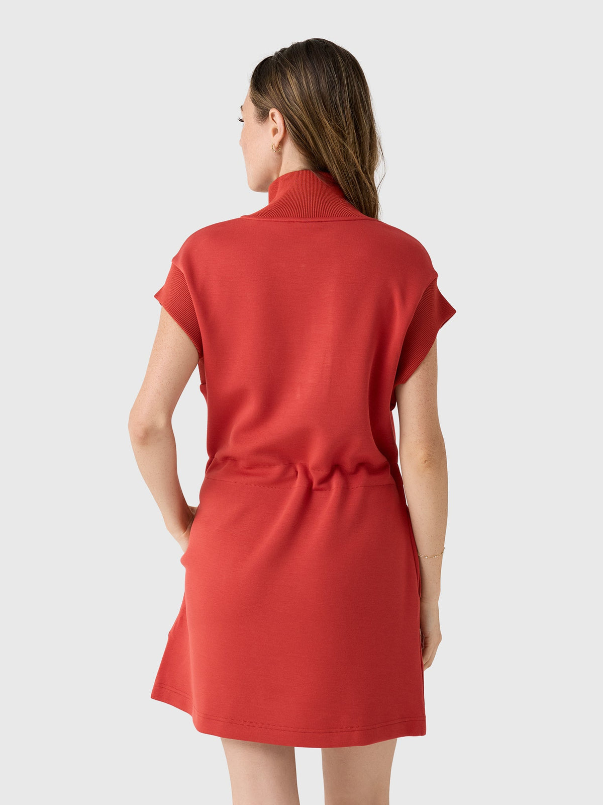 Varley Women's Avaya Half-Zip Dress