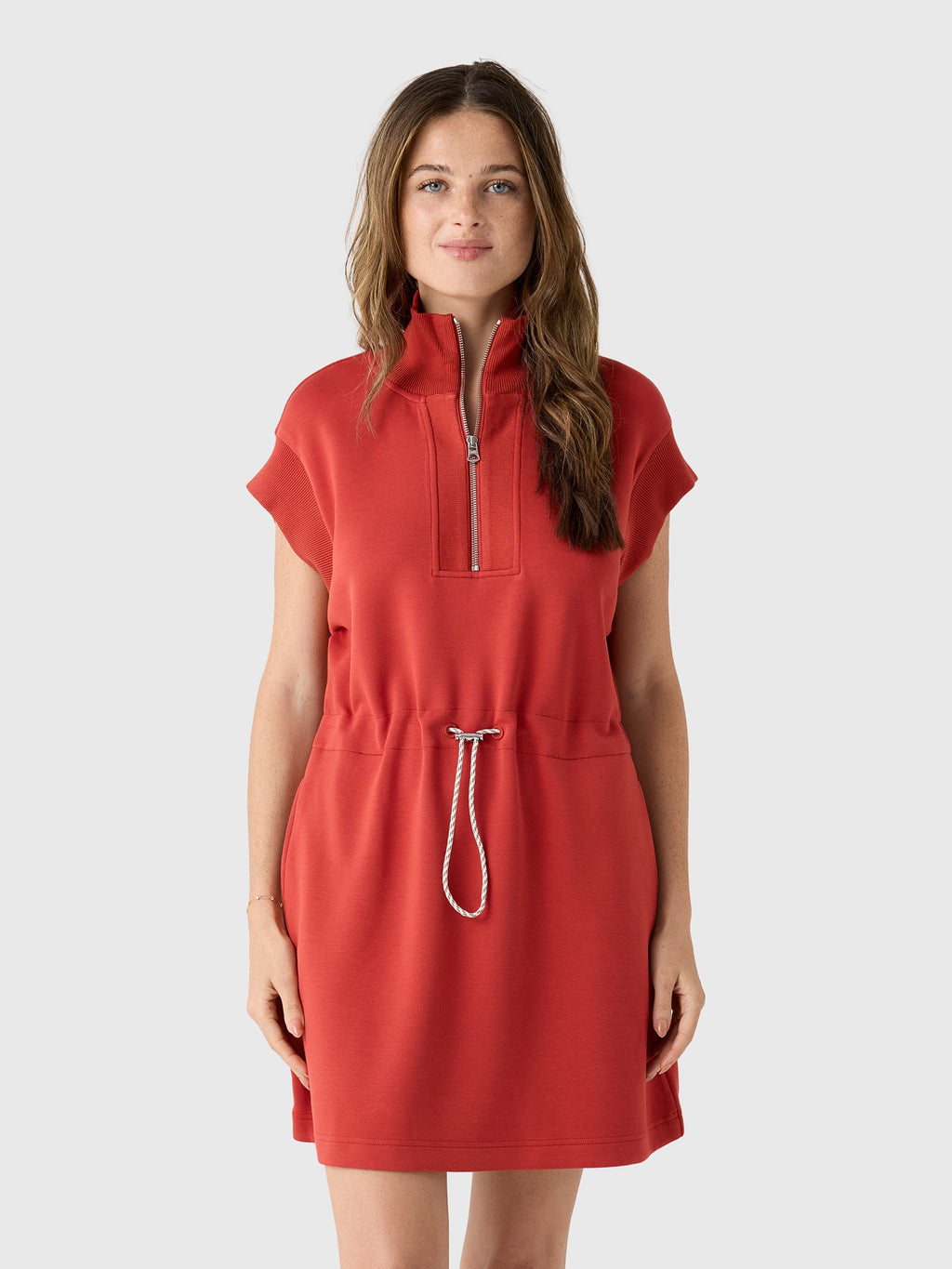 Varley Women's Avaya Half-Zip Dress
