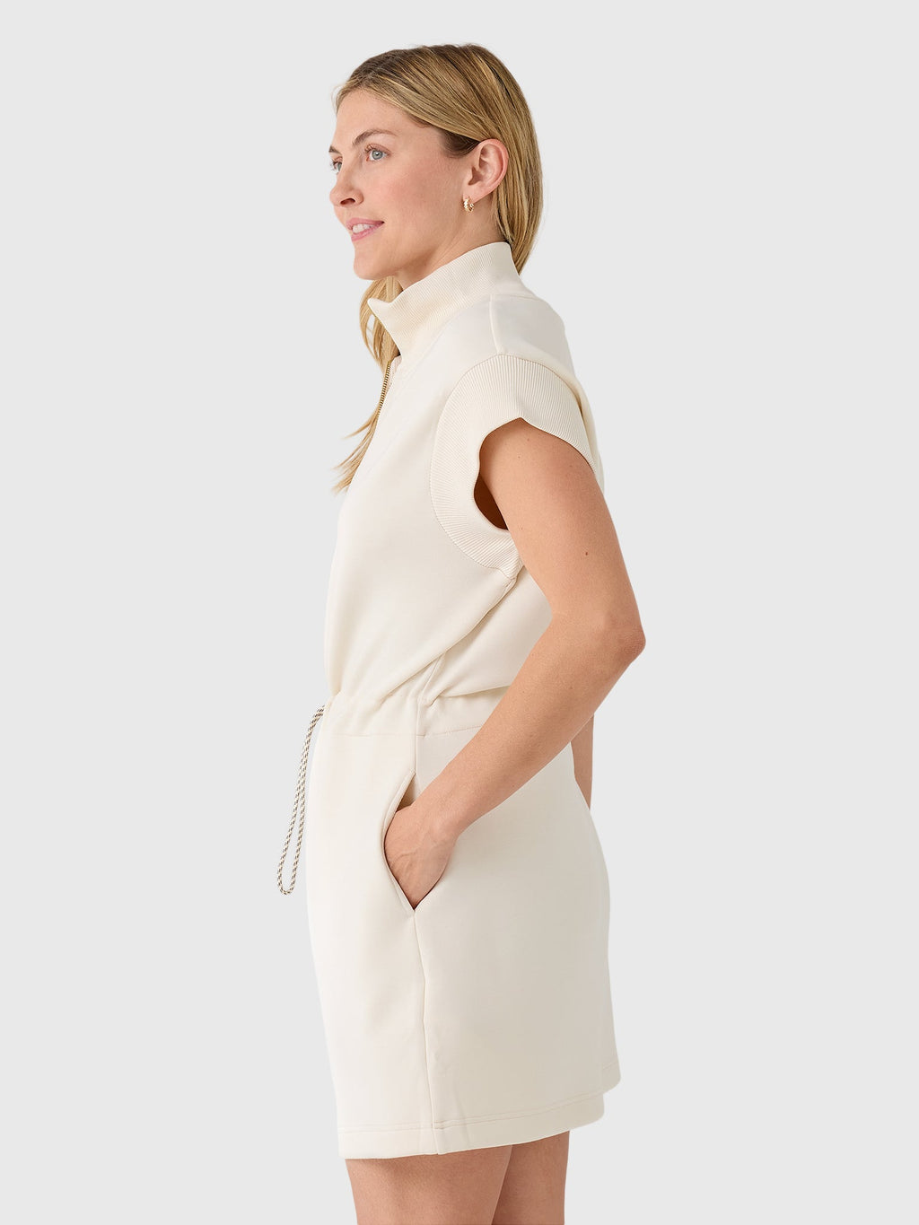 Varley Women's Avaya Half-Zip Dress
