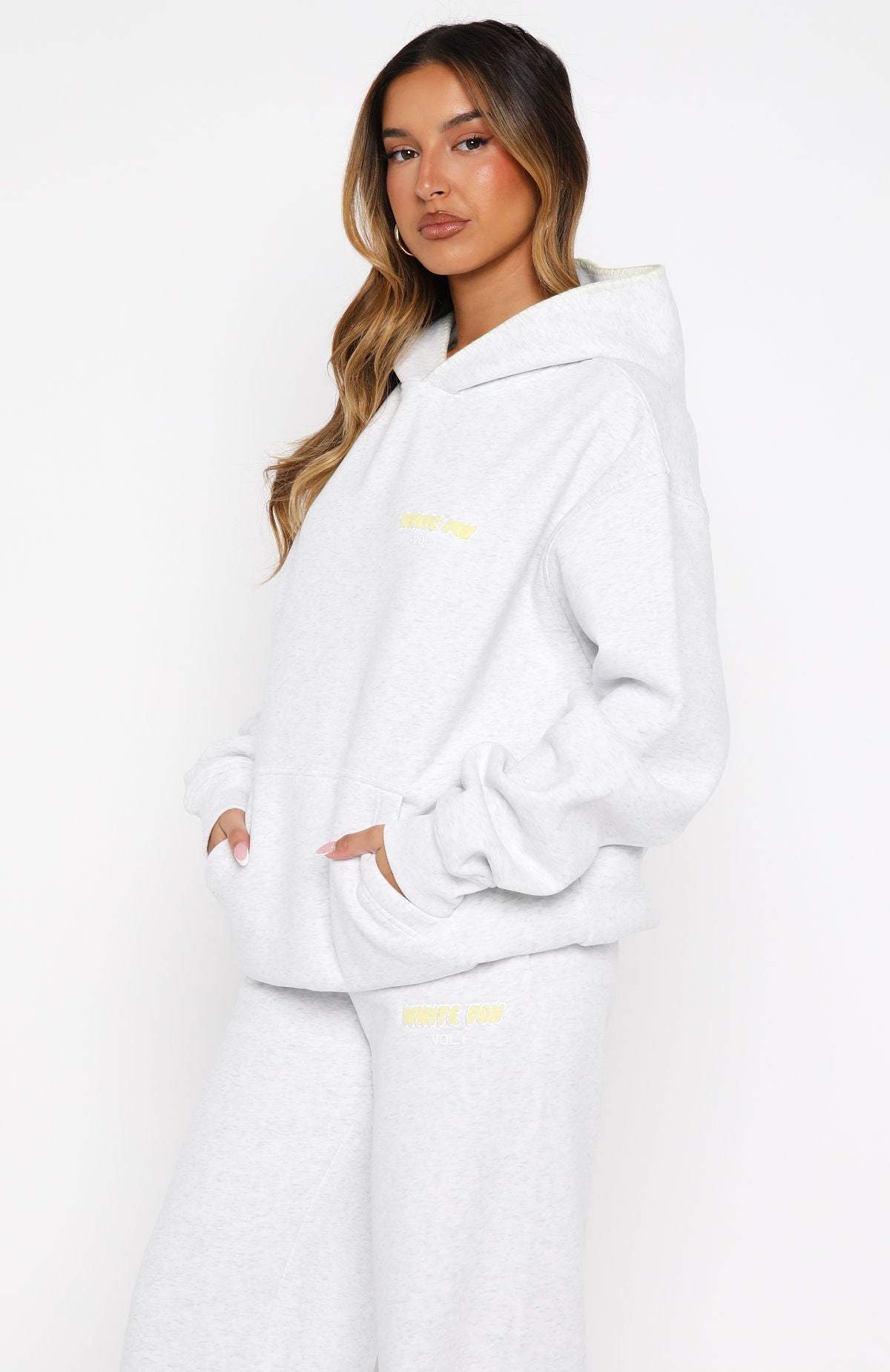 Vol. 1 Oversized Hoodie Grey Marle