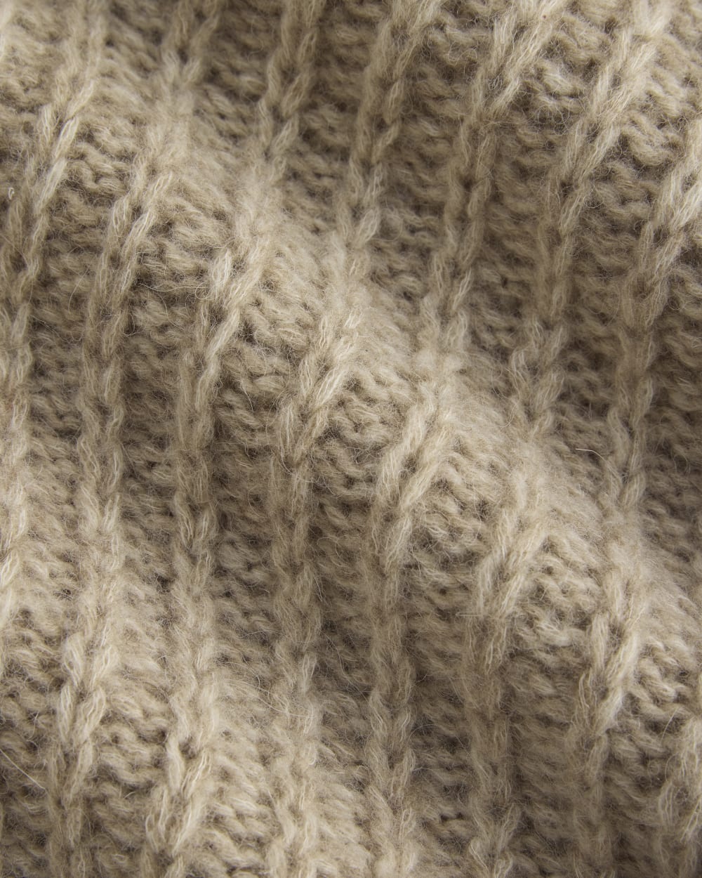 Waffle Sweater in Cloud | Heathered Oatmeal